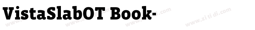 VistaSlabOT Book字体转换